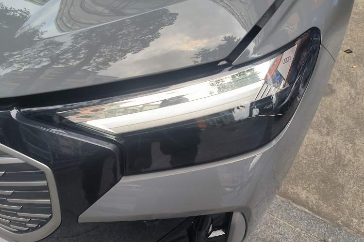 Used Audi Q4 e-tron 2023 40 e-tron Creation Edition Midnight Left Front Headlight