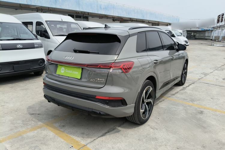Used Audi Q4 e-tron 2023 40 e-tron Creation Edition Midnight Rear Right 45 Deg