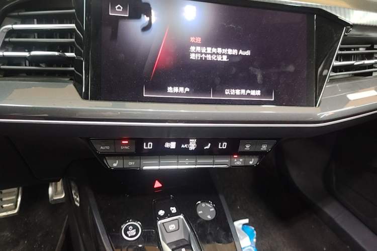 Used Audi Q4 e-tron 2023 40 e-tron Boundary Edition Audio And AC Panel