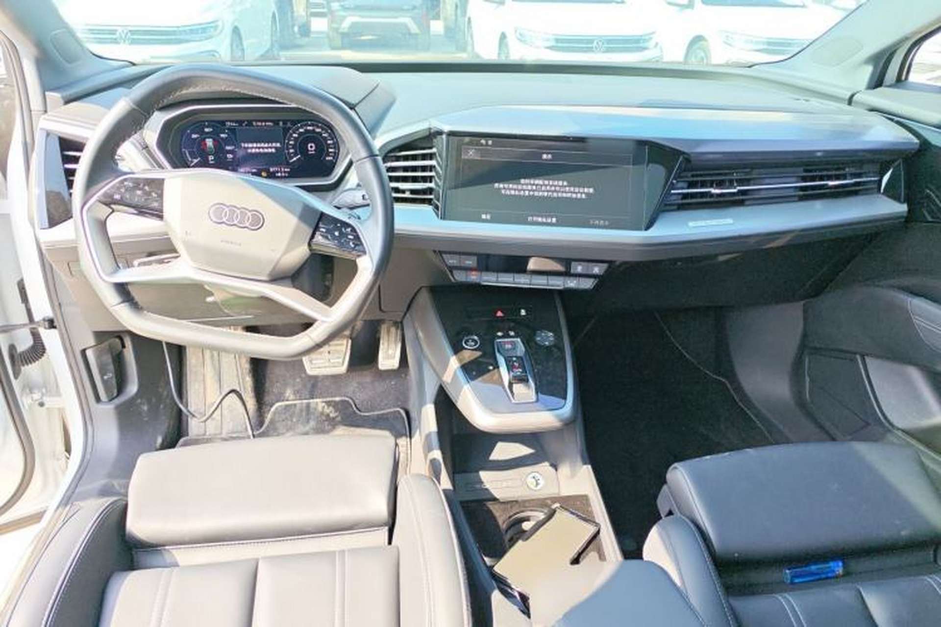 Used Audi Q4 e-tron 2023 40 e-tron Adventure Edition Center Console