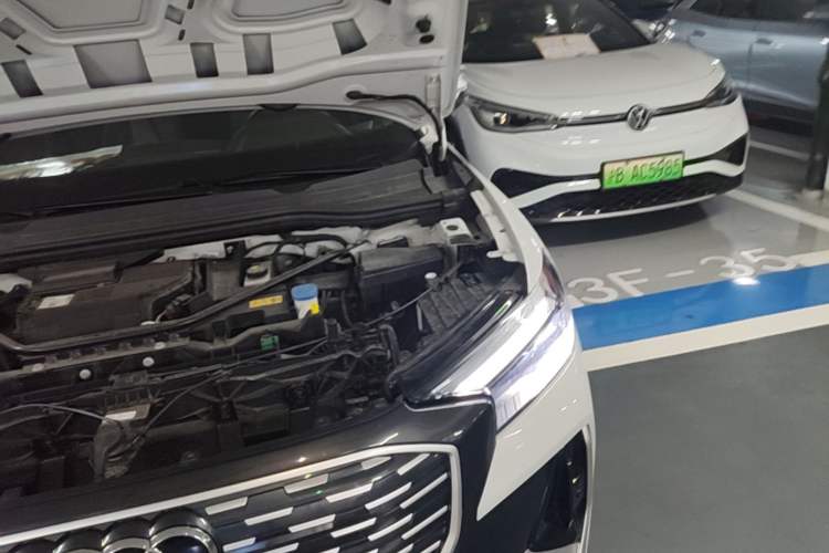 Used Audi Q4 e-tron 2023 40 e-tron Adventure Edition Engine Bay Left