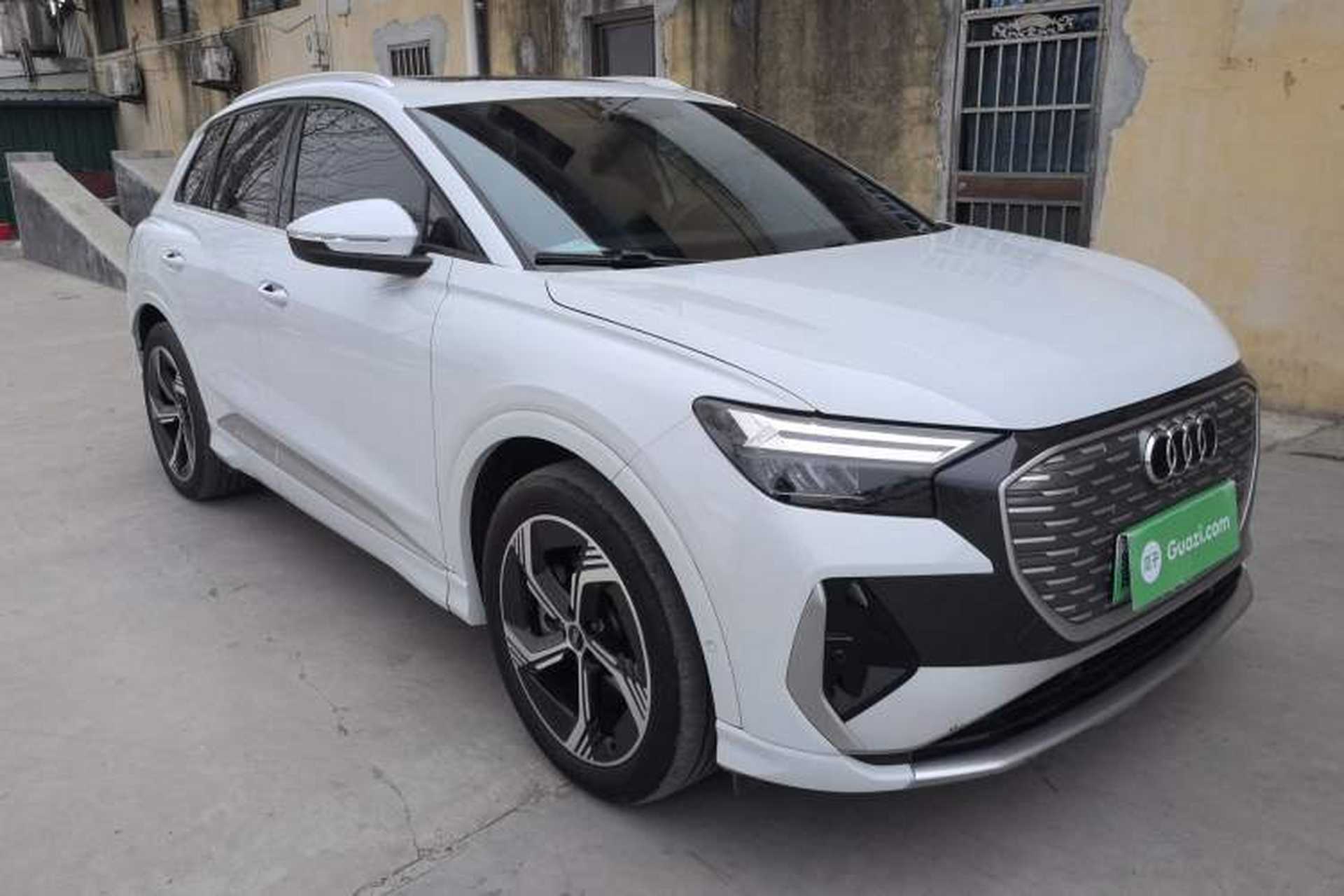 Used Audi Q4 e-tron 2023 40 e-tron Boundary Edition Front Right 45 Deg