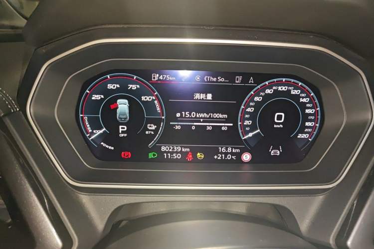 Used Audi Q4 e-tron 2023 50 e-tron quattro Visionary Edition Instrument Cluster