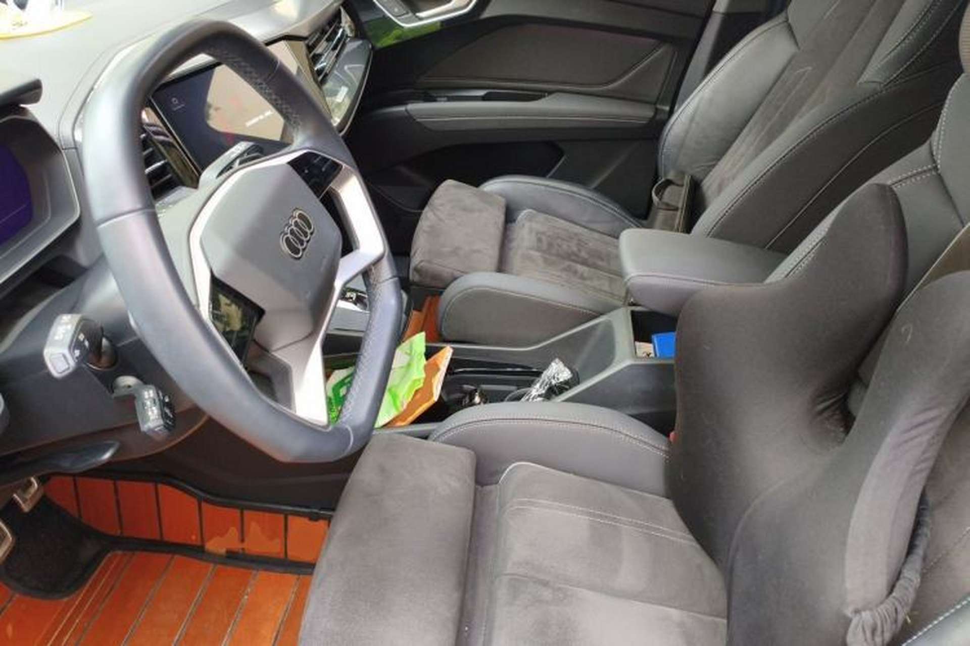 Used Audi Q4 e-tron 2023 40 e-tron Boundary Edition Left Front Seat
