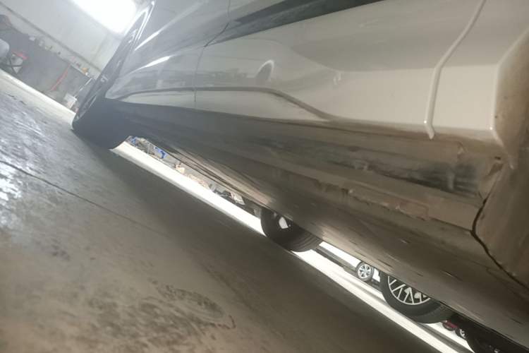 Used Audi Q4 e-tron 2023 40 e-tron Boundary Edition Left Side Sill