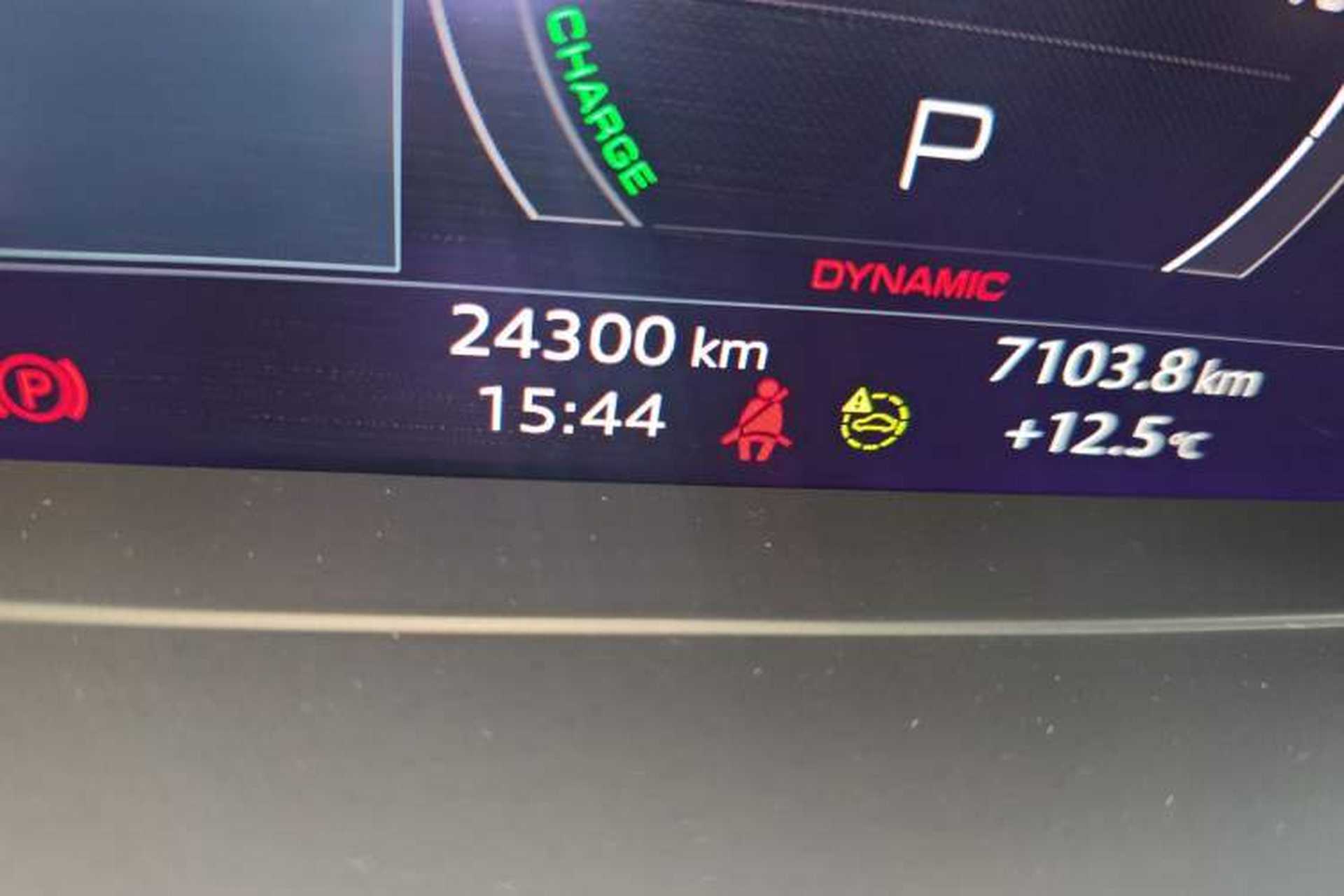 Used Audi Q4 e-tron 2023 40 e-tron Boundary Edition Odometer Close Up