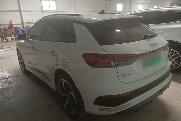 Used Audi Q4 e-tron 2023 40 e-tron Boundary Edition Rear Left 45 Deg
