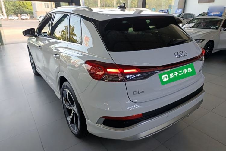 Used Audi Q4 e-tron 2023 40 e-tron Boundary Edition Rear Left 45 Deg