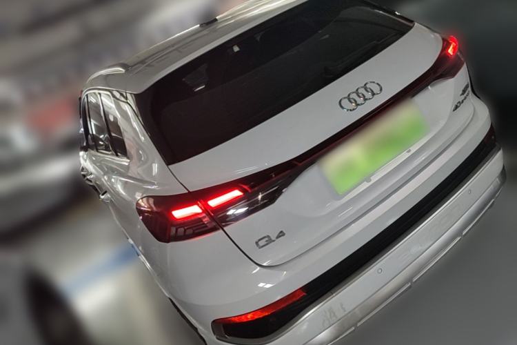 Used Audi Q4 e-tron 2023 40 e-tron Adventure Edition Rear Left 45 Deg