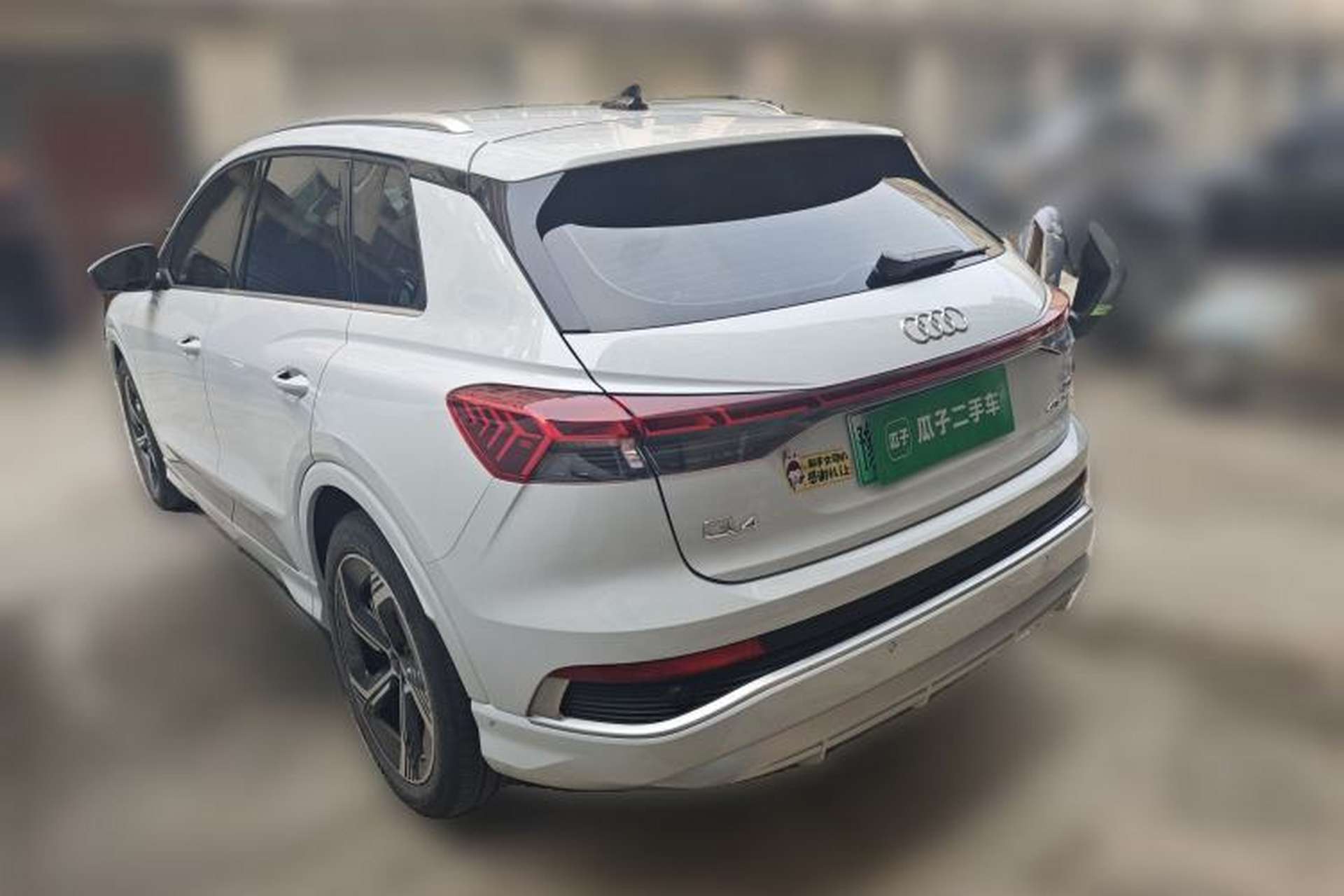 Used Audi Q4 e-tron 2023 40 e-tron Boundary Edition Rear Left 45 Deg