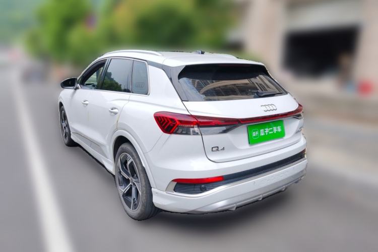 Used Audi Q4 e-tron 2023 40 e-tron Boundary Edition Rear Left 45 Deg