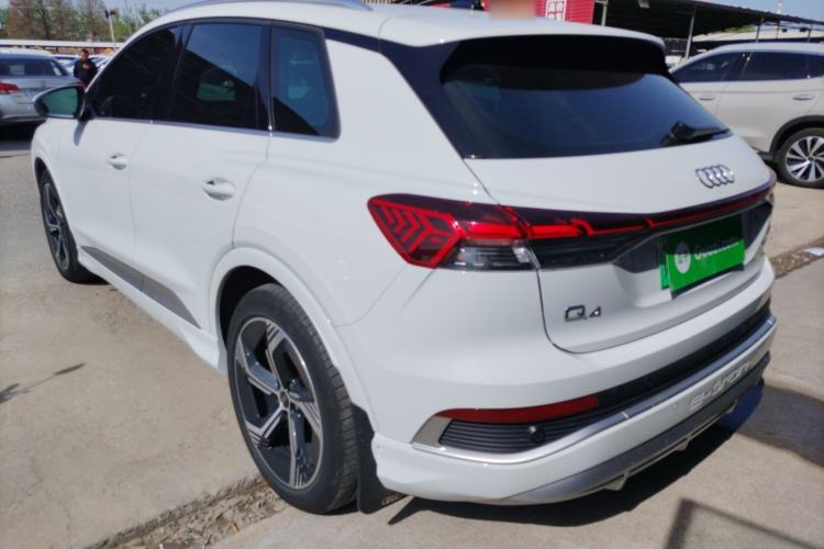 Used Audi Q4 e-tron 2023 40 e-tron Boundary Edition Rear Left 45 Deg