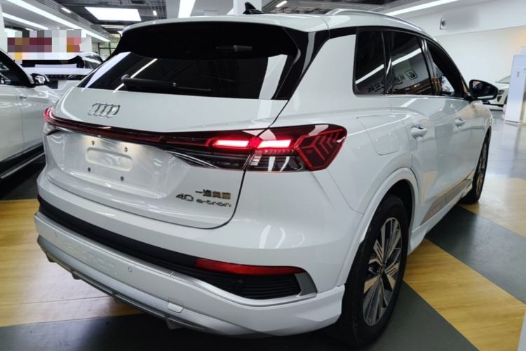 Used Audi Q4 e-tron 2023 40 e-tron Adventure Edition Rear Right 45 Deg