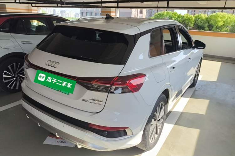 Used Audi Q4 e-tron 2023 40 e-tron Adventure Edition Rear Right 45 Deg