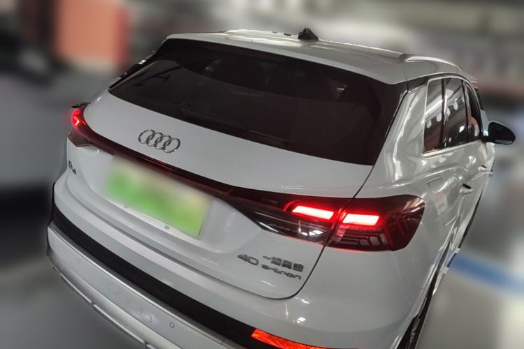 Used Audi Q4 e-tron 2023 40 e-tron Adventure Edition Rear Right 45 Deg