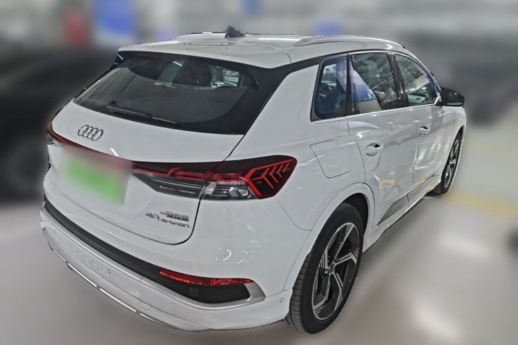 Used Audi Q4 e-tron 2023 40 e-tron Boundary Edition Rear Right 45 Deg