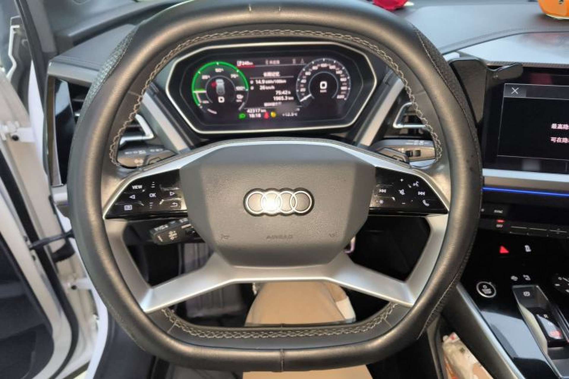 Used Audi Q4 e-tron 2023 40 e-tron Adventure Edition Steering Wheel
