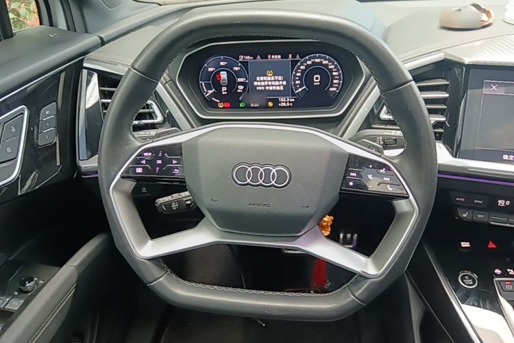 Used Audi Q4 e-tron 2023 40 e-tron Creation Edition Midnight Steering Wheel