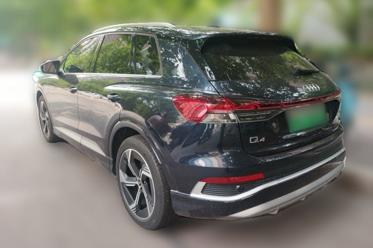 Used Audi Q4 e-tron 2024 40 e-tron Boundary Edition Rear Left 45 Deg