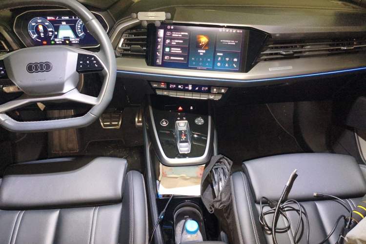 Used Audi Q4 e-tron 2024 40 e-tron Adventure Edition Audio And AC Panel