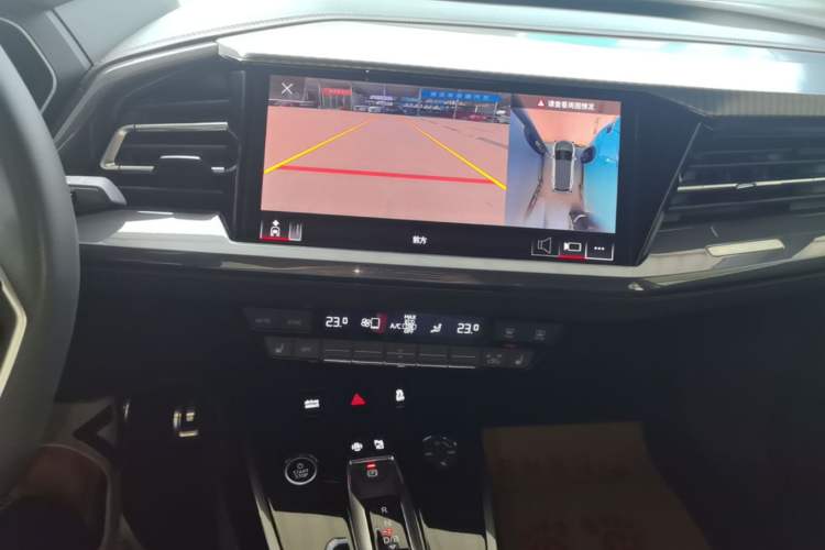 Used Audi Q4 e-tron 2024 40 e-tron Boundary Edition Audio And AC Panel