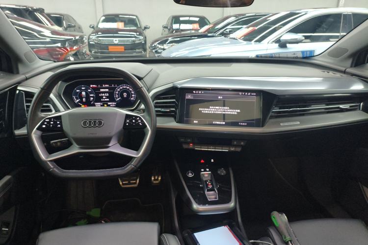 Used Audi Q4 e-tron 2024 40 e-tron Adventure Edition Center Console