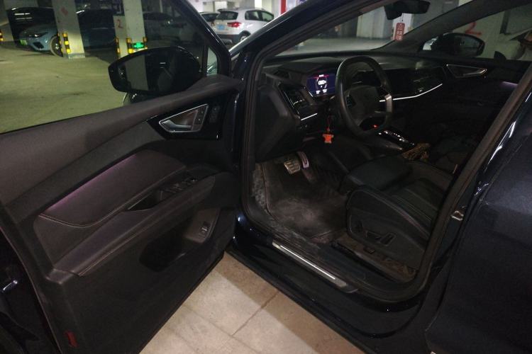 Used Audi Q4 e-tron 2024 40 e-tron Boundary Edition in Midnight Blue Driver Seat
