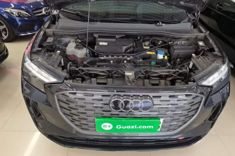 Used Audi Q4 e-tron 2024 50 e-tron quattro Creation Edition Midnight Engine Bay