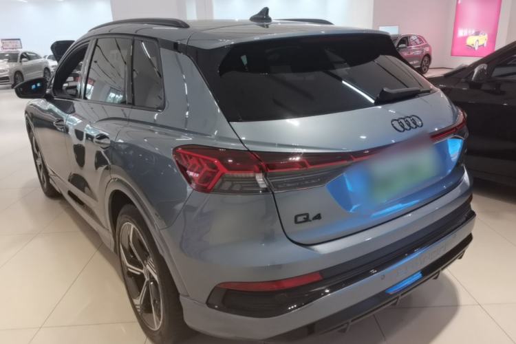 Used Audi Q4 e-tron 2024 50 e-tron quattro Creation Edition Midnight Exterior 2