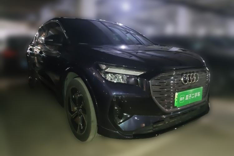 Used Audi Q4 e-tron 2024 40 e-tron Boundary Edition in Midnight Blue Exterior 2