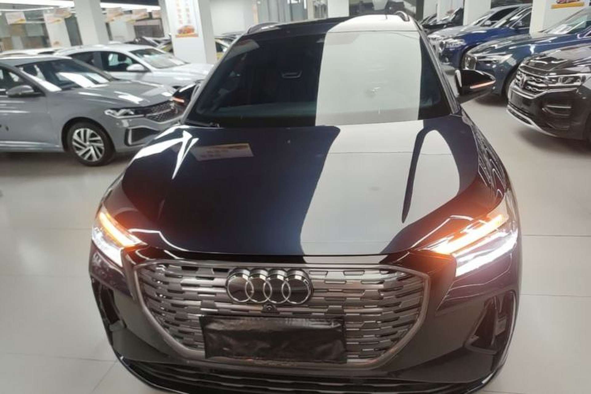Used Audi Q4 e-tron 2024 50 e-tron quattro Creation Edition Midnight Front