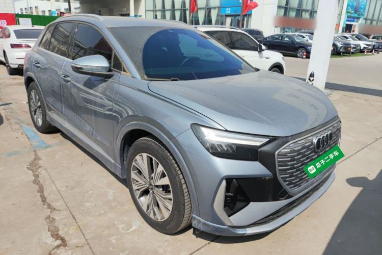 Used Audi Q4 e-tron 2024 40 e-tron Adventure Edition Front Right 45 Deg