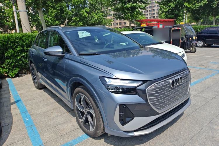 Used Audi Q4 e-tron 2024 40 e-tron Boundary Edition Front Right 45 Deg