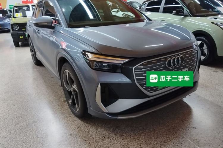 Used Audi Q4 e-tron 2024 40 e-tron Boundary Edition Front Right 45 Deg