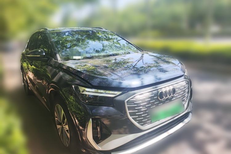 Used Audi Q4 e-tron 2024 40 e-tron Adventure Edition Front Right 45 Deg