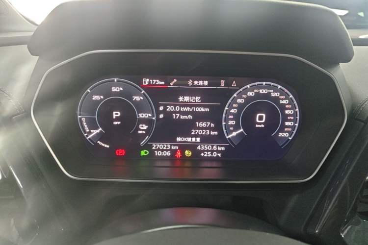 Used Audi Q4 e-tron 2024 40 e-tron Boundary Edition Instrument Cluster