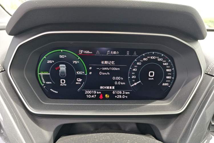 Used Audi Q4 e-tron 2024 40 e-tron Boundary Edition Instrument Cluster