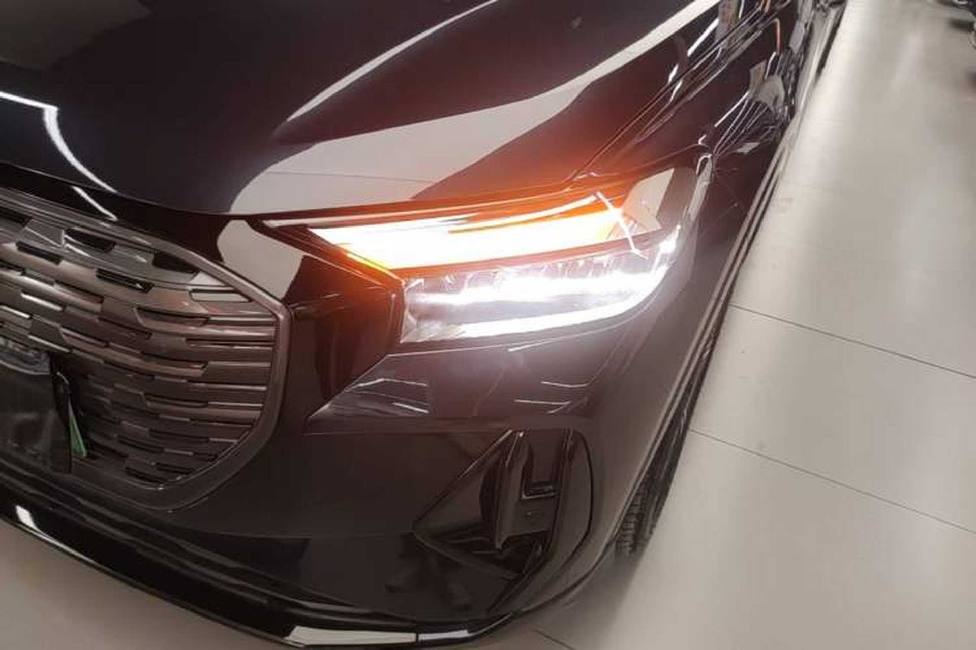 Used Audi Q4 e-tron 2024 50 e-tron quattro Creation Edition Midnight Left Front Headlight