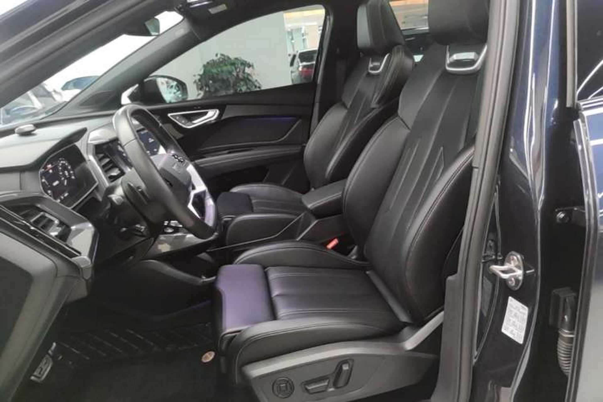 Used Audi Q4 e-tron 2024 50 e-tron quattro Creation Edition Midnight Left Front Seat