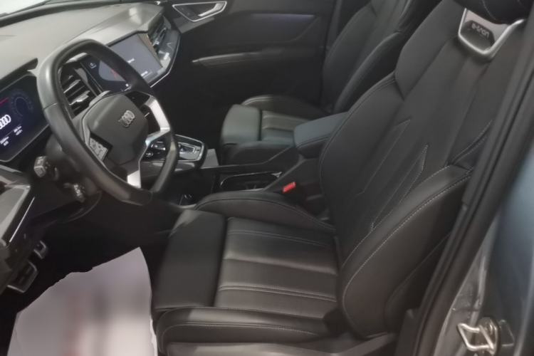 Used Audi Q4 e-tron 2024 50 e-tron quattro Creation Edition Midnight Left Front Seat