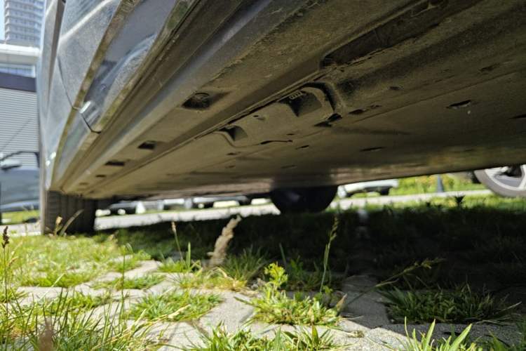 Used Audi Q4 e-tron 2024 40 e-tron Boundary Edition Left Side Sill