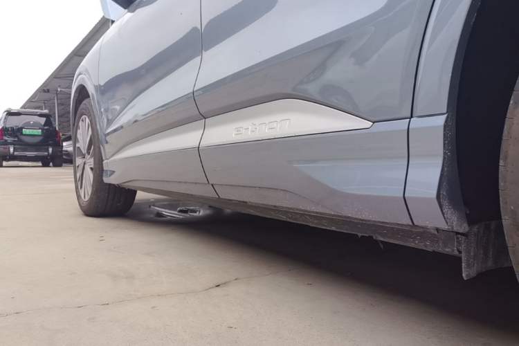 Used Audi Q4 e-tron 2024 40 e-tron Adventure Edition Left Side Sill
