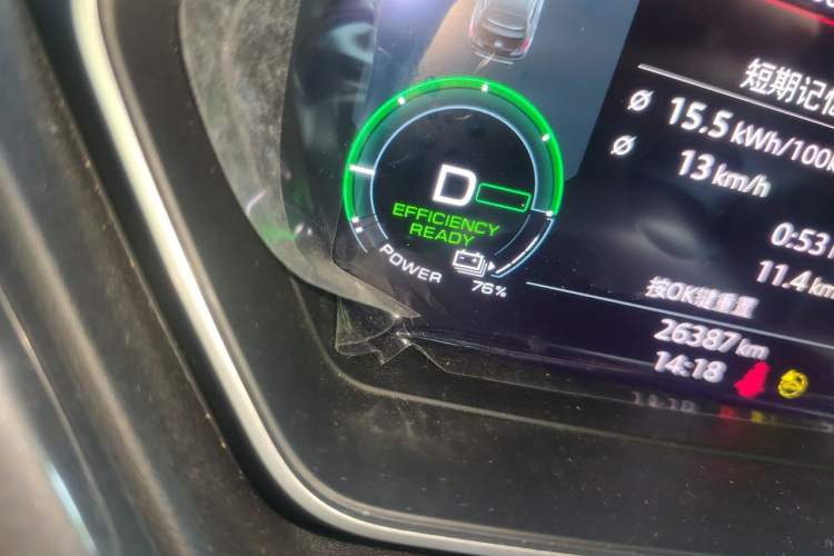 Used Audi Q4 e-tron 2024 40 e-tron Boundary Edition Odometer Close Up