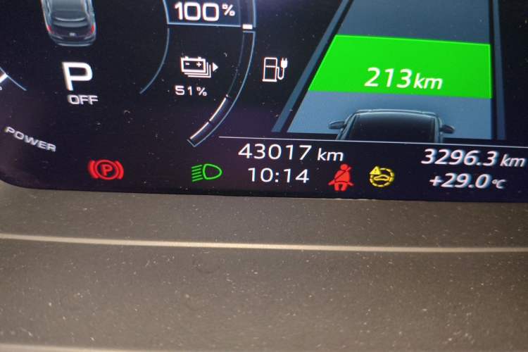 Used Audi Q4 e-tron 2024 40 e-tron Adventure Edition Odometer Close Up
