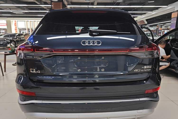 Used Audi Q4 e-tron 2024 40 e-tron Boundary Edition Rear