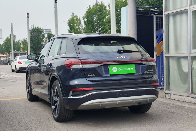 Used Audi Q4 e-tron 2024 40 e-tron Boundary Edition Rear Left 45 Deg