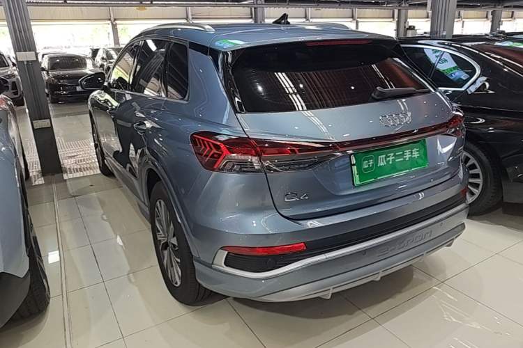 Used Audi Q4 e-tron 2024 40 e-tron Adventure Edition Rear Left 45 Deg
