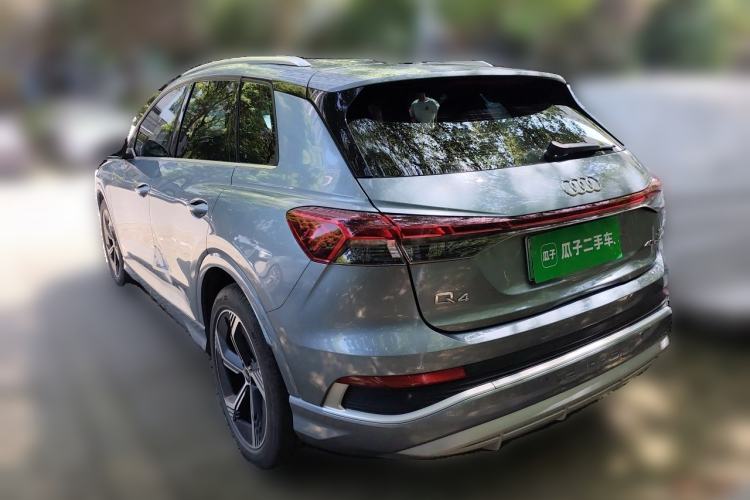 Used Audi Q4 e-tron 2024 40 e-tron Boundary Edition Rear Left 45 Deg