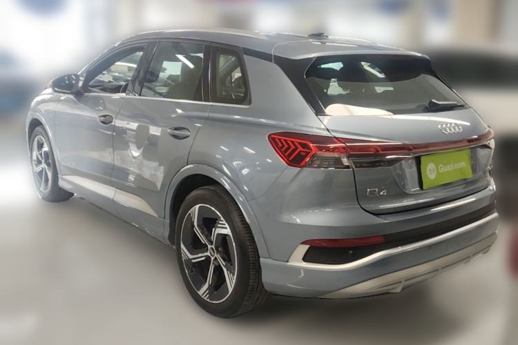 Used Audi Q4 e-tron 2024 40 e-tron Boundary Edition Rear Left 45 Deg