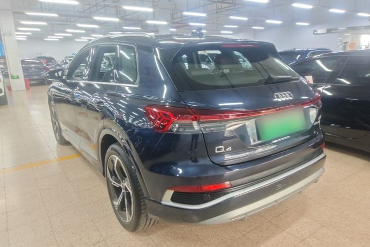 Used Audi Q4 e-tron 2024 40 e-tron Boundary Edition Rear Left 45 Deg